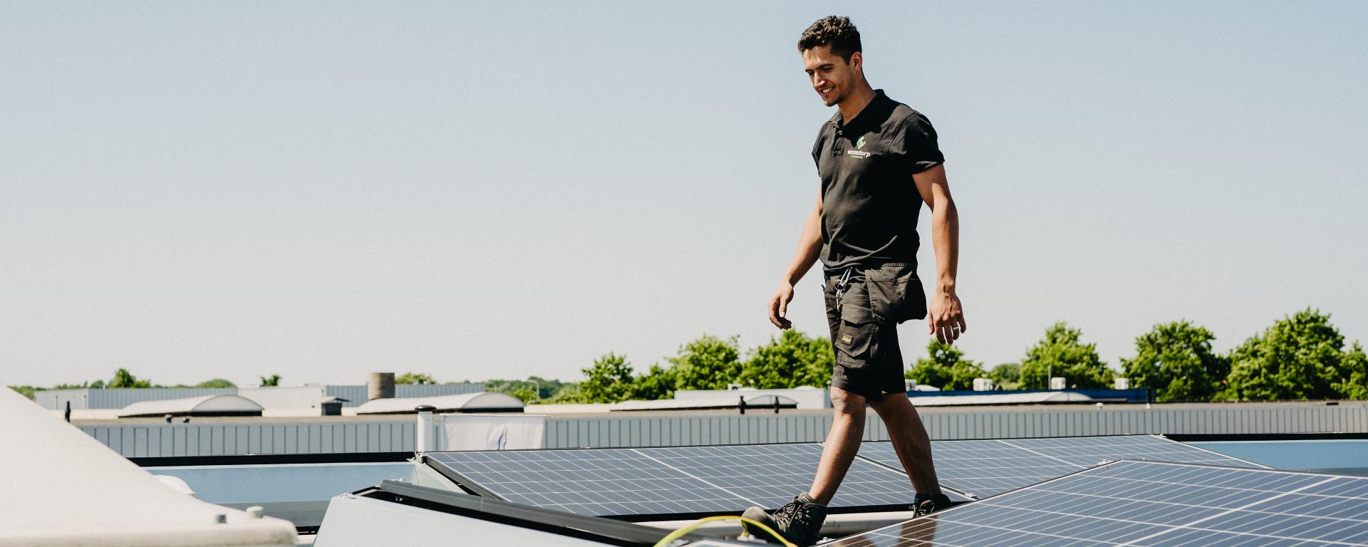 Zonnepanelen bij Troublefree